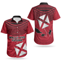Wallis And Futuna Couples Matching Summer Maxi Dress and Hawaiian Shirt Polynesian Tattoo Flag Map TS04 - Polynesian Pride