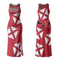Wallis And Futuna Couples Matching Tank Maxi Dress and Hawaiian Shirt Polynesian Tattoo Flag Map TS04 - Polynesian Pride