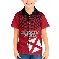 Wallis And Futuna Hawaiian Shirt Polynesian Tattoo Flag Map TS04 - Polynesian Pride
