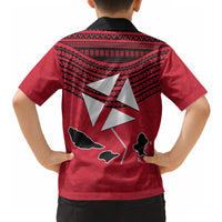 Wallis And Futuna Hawaiian Shirt Polynesian Tattoo Flag Map TS04 - Polynesian Pride