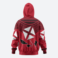 Wallis And Futuna Hoodie Polynesian Tattoo Flag Map TS04 - Polynesian Pride