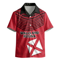 Wallis And Futuna Kid Hawaiian Shirt Polynesian Tattoo Flag Map TS04 - Polynesian Pride