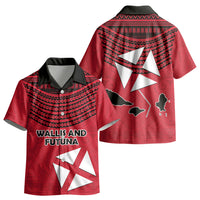 Wallis And Futuna Kid Hawaiian Shirt Polynesian Tattoo Flag Map TS04 - Polynesian Pride