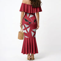 Wallis And Futuna Mermaid Dress Polynesian Tattoo Flag Map TS04 - Polynesian Pride