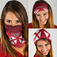 Wallis And Futuna Neck Gaiter Polynesian Tattoo Flag Map TS04 - Polynesian Pride