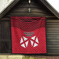 Wallis And Futuna Quilt Polynesian Tattoo Flag Map TS04 - Polynesian Pride