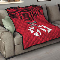 Wallis And Futuna Quilt Polynesian Tattoo Flag Map TS04 - Polynesian Pride