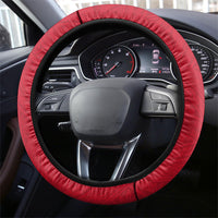 Wallis And Futuna Steering Wheel Cover Polynesian Tattoo Flag Map TS04 - Polynesian Pride