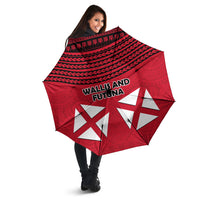 Wallis And Futuna Umbrella Polynesian Tattoo Flag Map TS04 - Polynesian Pride