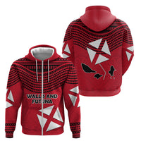 Wallis And Futuna Zip Hoodie Polynesian Tattoo Flag Map TS04 - Polynesian Pride