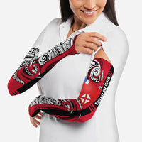 Wallis And Futuna Arm Sleeves Tribal Polynesian Tattoo Flag Motif TS04 - Polynesian Pride
