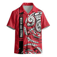 Wallis And Futuna Kid Hawaiian Shirt Tribal Polynesian Tattoo Flag Motif TS04 - Polynesian Pride
