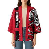 Wallis And Futuna Kimono Tribal Polynesian Tattoo Flag Motif TS04 - Polynesian Pride