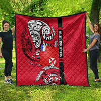 Wallis And Futuna Quilt Tribal Polynesian Tattoo Flag Motif TS04 - Polynesian Pride