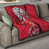 Wallis And Futuna Quilt Tribal Polynesian Tattoo Flag Motif TS04 - Polynesian Pride
