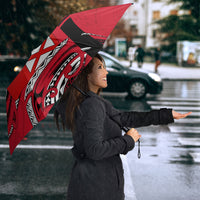 Wallis And Futuna Umbrella Tribal Polynesian Tattoo Flag Motif TS04 - Polynesian Pride