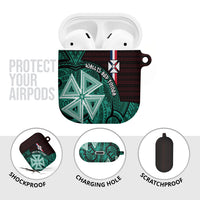 Wallis And Futuna AirPods Case Tribal Polynesian Tattoo Heritage Cross Flag TS04 - Polynesian Pride
