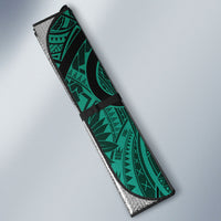 Wallis And Futuna Auto Sun Shade Tribal Polynesian Tattoo Heritage Cross Flag TS04 - Polynesian Pride