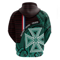 Wallis And Futuna Hoodie Tribal Polynesian Tattoo Heritage Cross Flag TS04 - Polynesian Pride