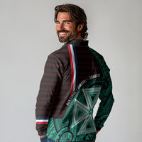 Wallis And Futuna Long Sleeve Polo Shirt Tribal Polynesian Tattoo Heritage Cross Flag TS04 - Polynesian Pride