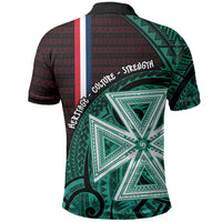 Wallis And Futuna Polo Shirt Tribal Polynesian Tattoo Heritage Cross Flag TS04 - Polynesian Pride