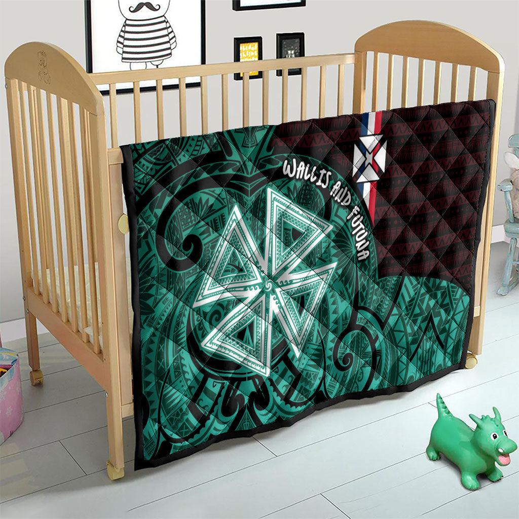 Wallis And Futuna Quilt Tribal Polynesian Tattoo Heritage Cross Flag TS04 - Polynesian Pride