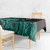 Wallis And Futuna Tablecloth Tribal Polynesian Tattoo Heritage Cross Flag TS04 - Polynesian Pride