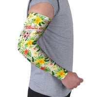 Hawaiian Piko Threads Of Paradise Aloha Arm Sleeves Tropical Hibiscus Plumeria TS04 - Polynesian Pride
