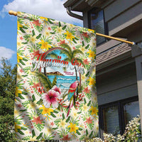 Hawaiian Piko Threads Of Paradise Aloha Garden Flag Tropical Hibiscus Plumeria TS04 - Polynesian Pride