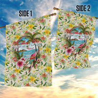 Hawaiian Piko Threads Of Paradise Aloha Garden Flag Tropical Hibiscus Plumeria TS04 - Polynesian Pride