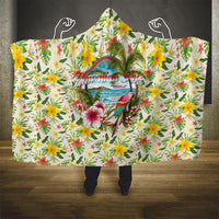 Hawaiian Piko Threads Of Paradise Aloha Hooded Blanket Tropical Hibiscus Plumeria TS04 - Polynesian Pride