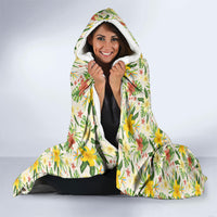 Hawaiian Piko Threads Of Paradise Aloha Hooded Blanket Tropical Hibiscus Plumeria TS04 - Polynesian Pride