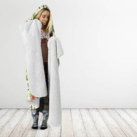 Hawaiian Piko Threads Of Paradise Aloha Hooded Blanket Tropical Hibiscus Plumeria TS04 - Polynesian Pride