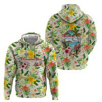 Hawaiian Piko Threads Of Paradise Aloha Hoodie Tropical Hibiscus Plumeria TS04 - Polynesian Pride