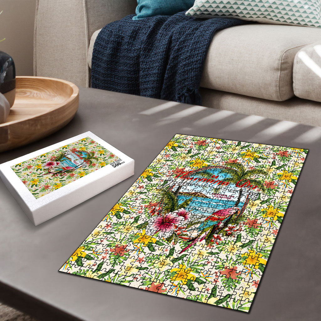 Hawaiian Piko Threads Of Paradise Aloha Puzzle Tropical Hibiscus Plumeria TS04 - Polynesian Pride