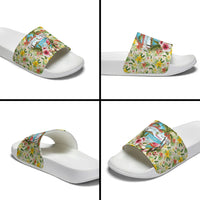 Hawaiian Piko Threads Of Paradise Aloha Slide Sandals Tropical Hibiscus Plumeria TS04 - Polynesian Pride
