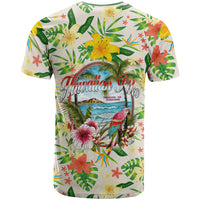 Hawaiian Piko Threads Of Paradise Aloha T Shirt Tropical Hibiscus Plumeria TS04 - Polynesian Pride