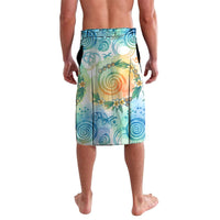 Hawaiian Piko Cultural Pride Aloha Lavalava Watercolor Spiral Art - Tropical Plumeria Lei Garland TS04 - Polynesian Pride