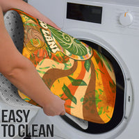 Hawaiian Piko Lani Cultivate I Ka Piko Aloha Bathroom Set Retro Psychedelic Taro Leaf - Hibiscus Flowers TS04 - Polynesian Pride
