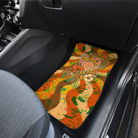Hawaiian Piko Lani Cultivate I Ka Piko Aloha Car Mats Retro Psychedelic Taro Leaf - Hibiscus Flowers TS04 - Polynesian Pride