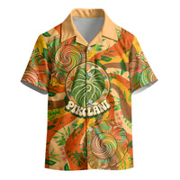 Hawaiian Piko Lani Cultivate I Ka Piko Aloha Kid Hawaiian Shirt Retro Psychedelic Taro Leaf - Hibiscus Flowers TS04 - Polynesian Pride