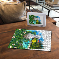 New Caledonia Kagu Bird Nature Puzzle South Pacific Hidden Gem Tropical Landscape TS04 - Polynesian Pride