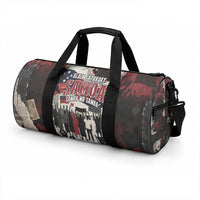 Samoa Black Saturday 1929 Duffle Bag Mau Movement Vintage Newspaper Grunge Polynesian TS04 - Polynesian Pride