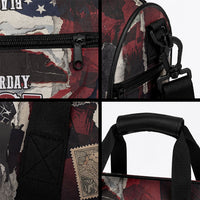 Samoa Black Saturday 1929 Duffle Bag Mau Movement Vintage Newspaper Grunge Polynesian TS04 - Polynesian Pride