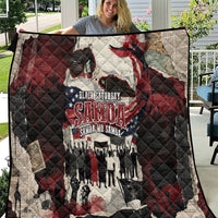 Samoa Black Saturday 1929 Quilt Mau Movement Vintage Newspaper Grunge Polynesian TS04 Black Red - Polynesian Pride