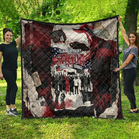 Samoa Black Saturday 1929 Quilt Mau Movement Vintage Newspaper Grunge Polynesian TS04 - Polynesian Pride