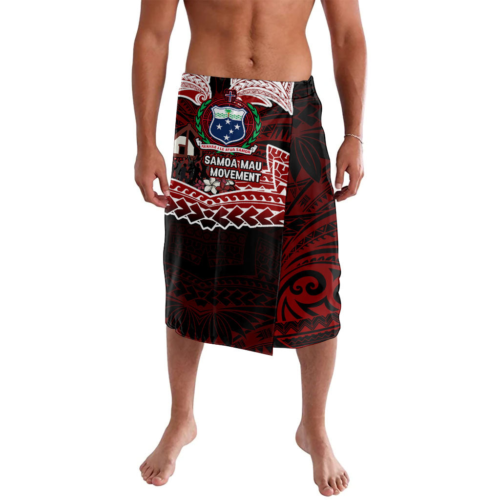 Samoa Black Saturday Mau Movement Lavalava Polynesian Tribal Pattern Coat Of Arms Graphic Art