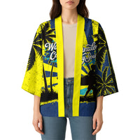 Waimanalo Oahu Hawaii Surfing Kimono Tropical Beach Retro Sunburst Surfboard TS04 - Polynesian Pride