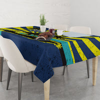 Waimanalo Oahu Hawaii Surfing Tablecloth Tropical Beach Retro Sunburst Surfboard TS04 - Polynesian Pride