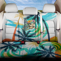 Hawaii Waimanalo Sea Turtle Back Car Seat Cover Cute Tropical Beach Aloha Spirit Cartoon TS04 One Size Green Blue - Polynesian Pride